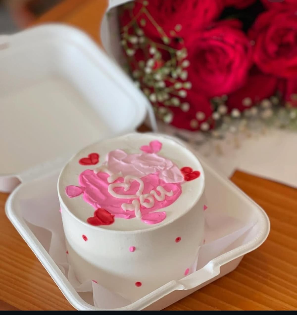 Multi Color Heart Shape I Love you bento – CakeZake