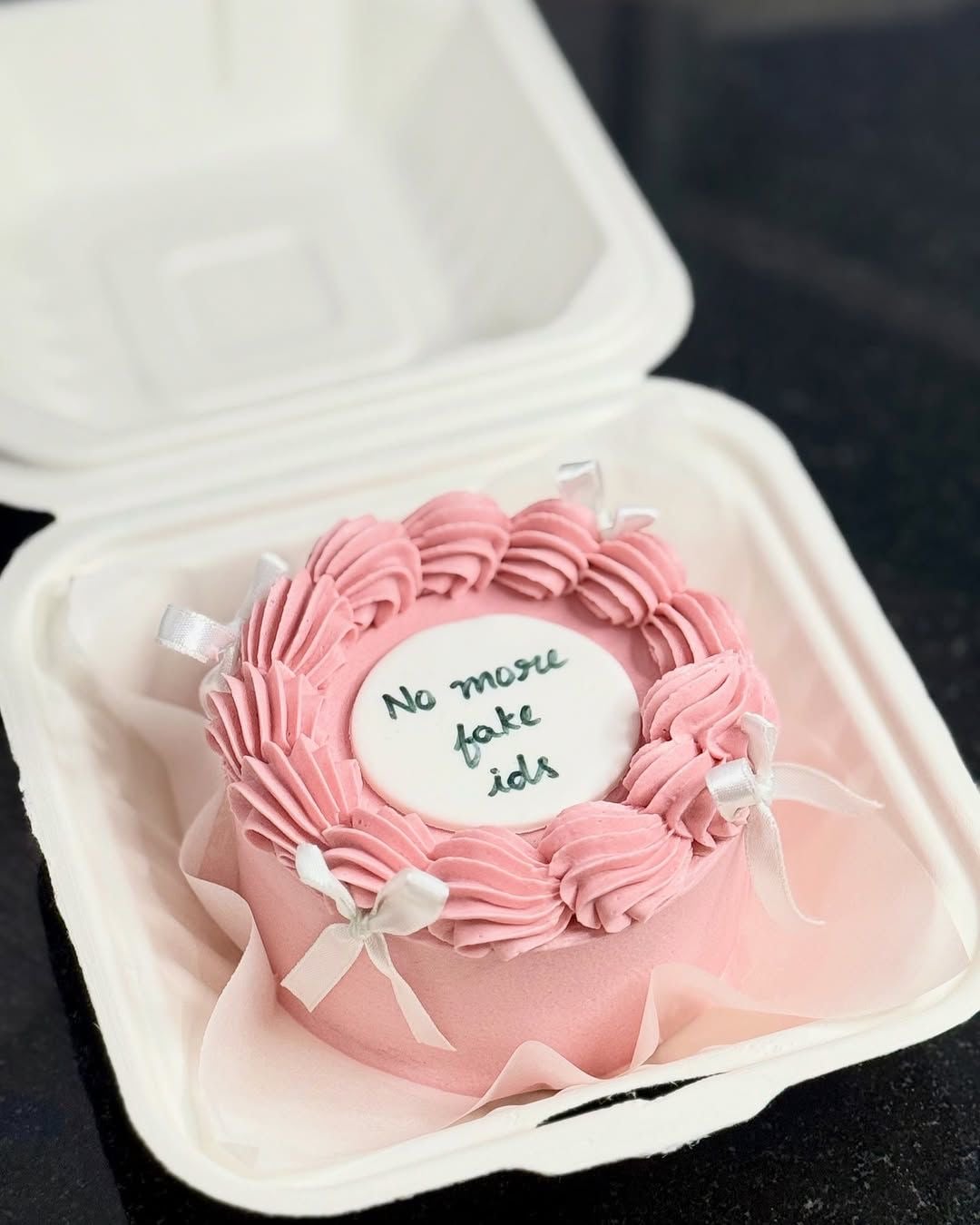 Pink Bento Cake for celebration – CakeZake