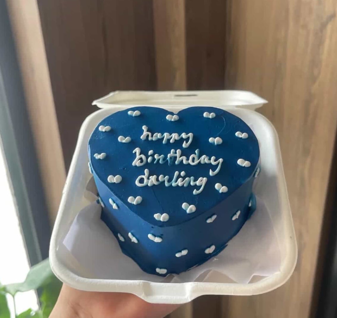 Happy Birthday Darling Chocolate Bento Cake – CakeZake