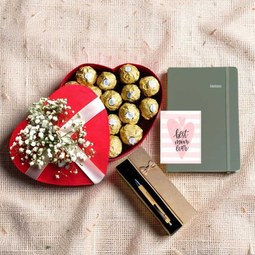 Best Mom Ever Chocolate & Personalized Gift Set – CakeZake Nepal