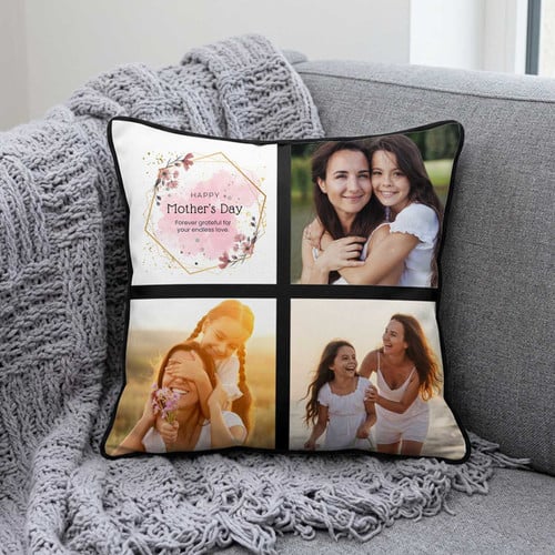 Personalized Mother’s Day Gift Cushion with Recipient’s Photo – CakeZake Nepal