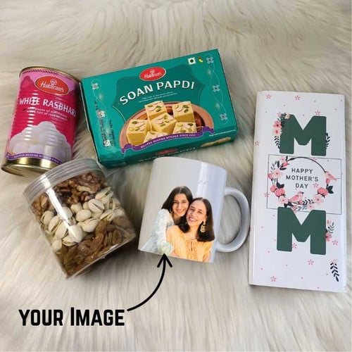 Sweet Treats with Mug & Nuts – Mother’s Day Special – CakeZake Nepal