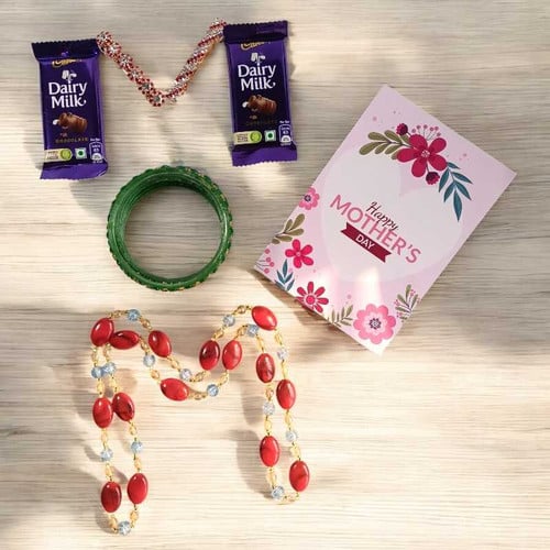 Traditional Gift with Accessories for Mother's Day — CakeZake Nepal