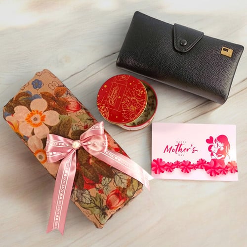 Chrisbella Purse & Scarf - Classic Mother’s Day Combo – CakeZake Nepal