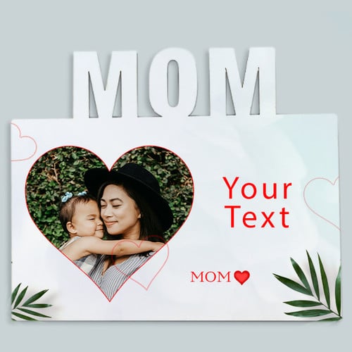 Personalized Mom Designed Wooden Board – CakeZake Nepal