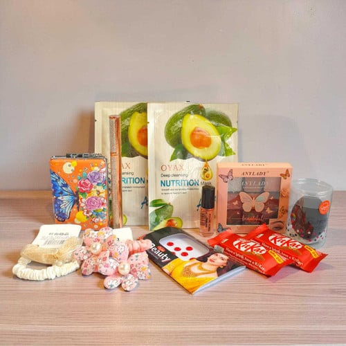 Stylish Makeup & Accessories Gift Set  for Her – CakeZake Nepal