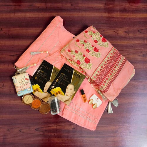 Traditional Kurta Suruwal with Stylish Accessories – CakeZake Nepal