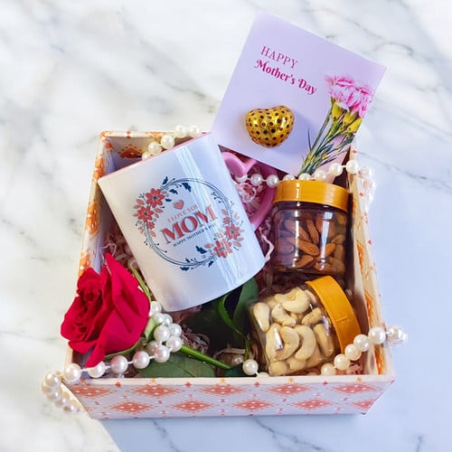 Elegant Mother's Day Gift Box – Love, Luxury & Personal Touch – CakeZake Nepal