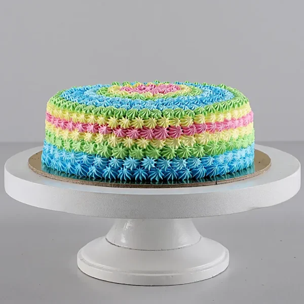 Colourful Cream Pineapple Cake Half Kg